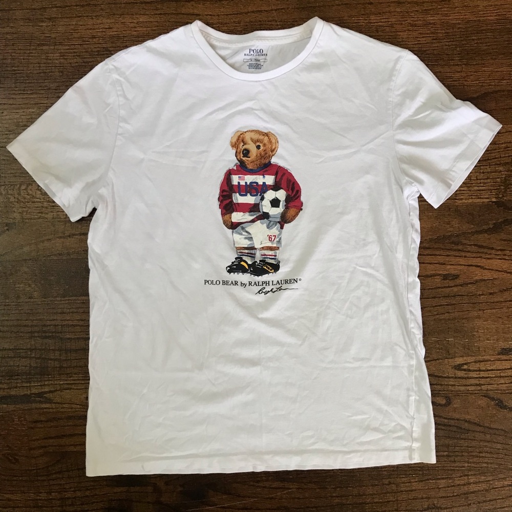 Ralph Lauren Polo Bear t shirt Sz M